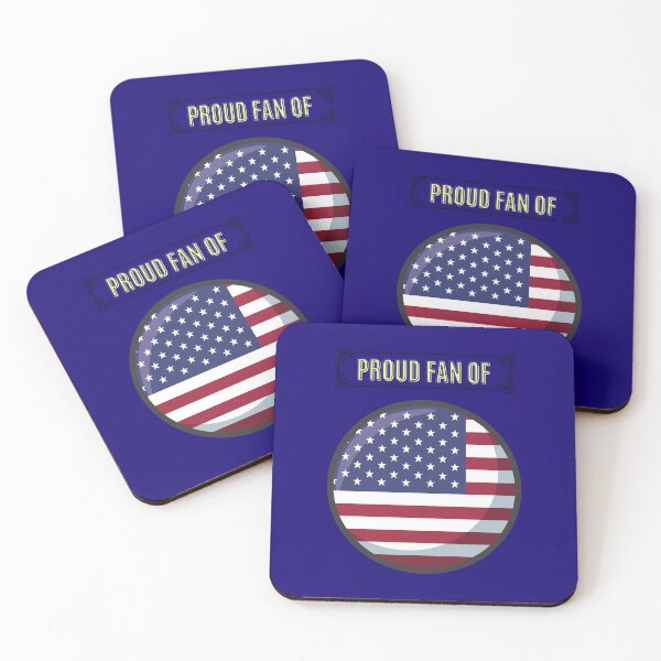 Item preview, PROUD FAN OF USA: DURING WOLRD CUP 2022 IN QATAR  designed and sold by JM INSPIRES.