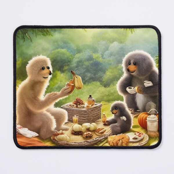 Item preview, The Gibbons' Picnic designed and sold by DreamyEscapism.