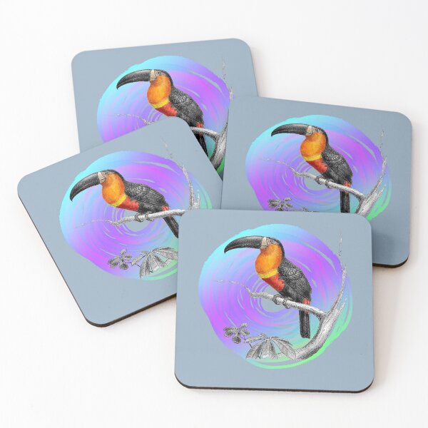 Item preview, It's summer time: Toucan taxonomy design designed and sold by Blacklinesw9.
