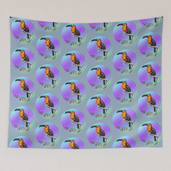 Item preview, It's summer time: Toucan taxonomy design designed and sold by Blacklinesw9.