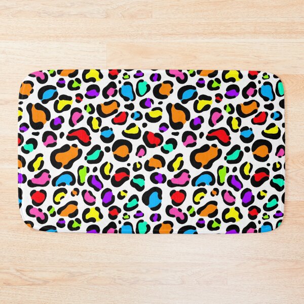 Item preview, Rainbow Neon Leopard Print designed and sold by Unicorn Trainwreck.