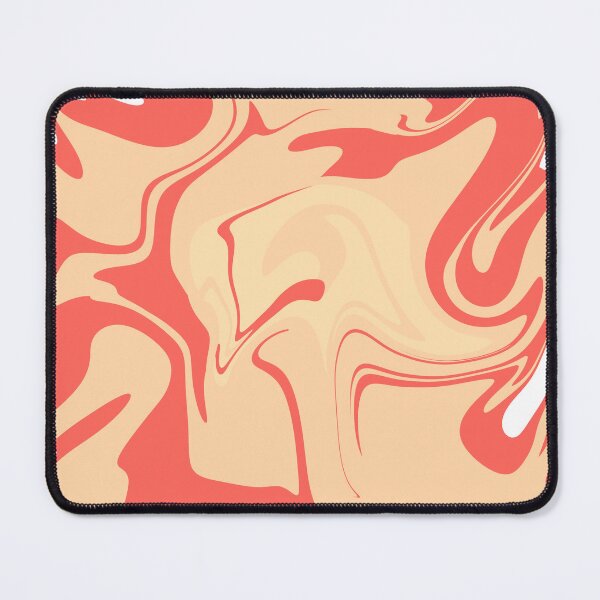 Item preview, Retro Light Yellow and Red Summer Abstract Clock designed and sold by AzatZakarian.