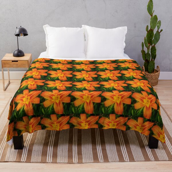 Item preview, Large orange flower designed and sold by geniedesigns.