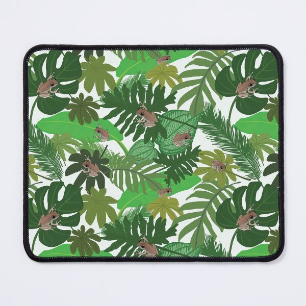 Item preview, Coqui frogs on Tropical Leaves designed and sold by kmwinchell.