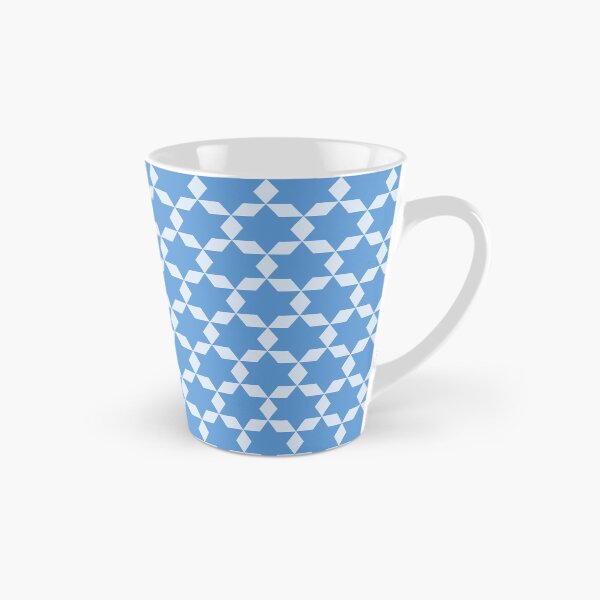 Item preview, Star Tiles Geometric Pattern in Blue designed and sold by kierkegaard.