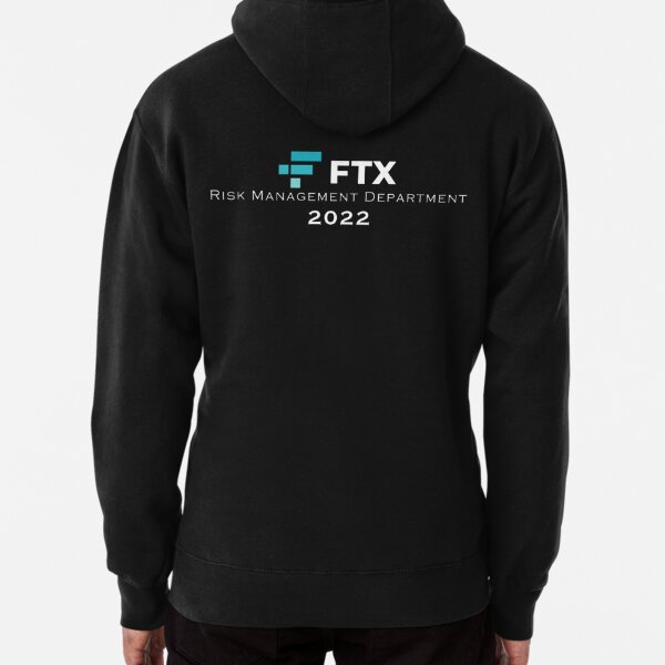 T-shirt à logo blanc du département de gestion des risques FTX 2022 Sweat à capuche épais