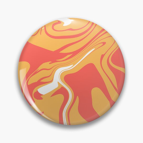 Item preview, Retro Light Red Summer Abstract Clock designed and sold by AzatZakarian.