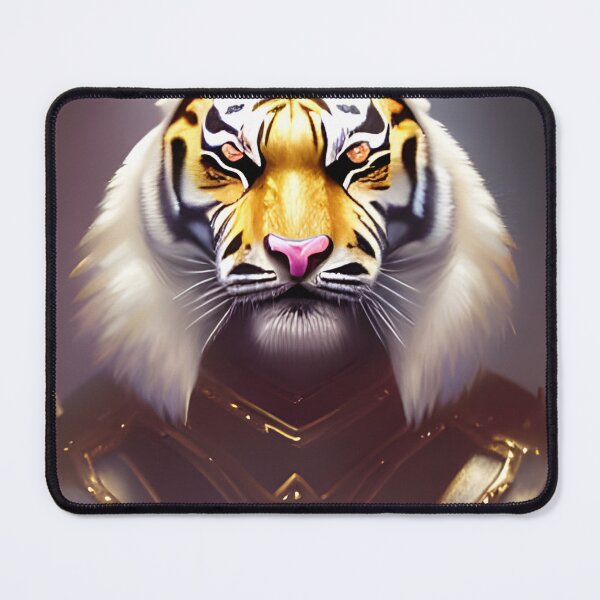Item preview, albino tiger designed and sold by Cyber Pulse.