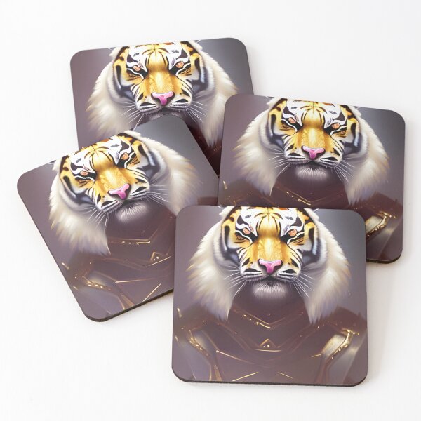 Item preview, albino tiger designed and sold by Cyber Pulse.