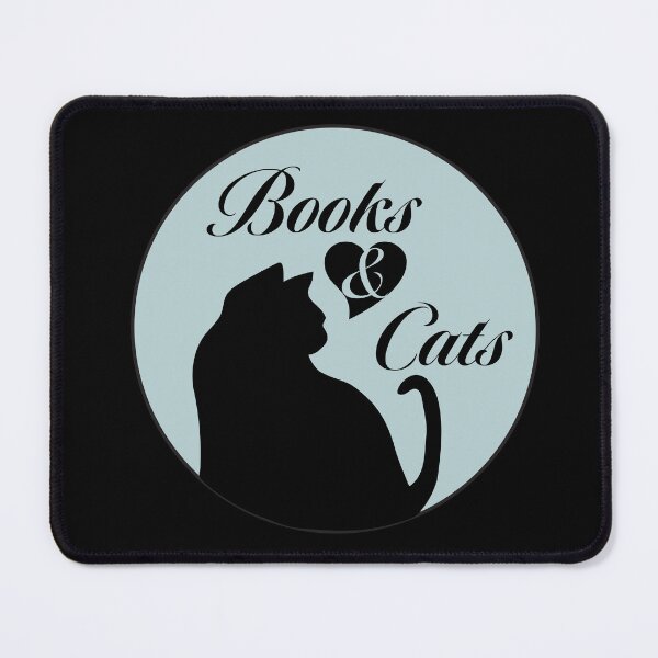 Item preview, Books & Cats designed and sold by Douglas County Public Library.