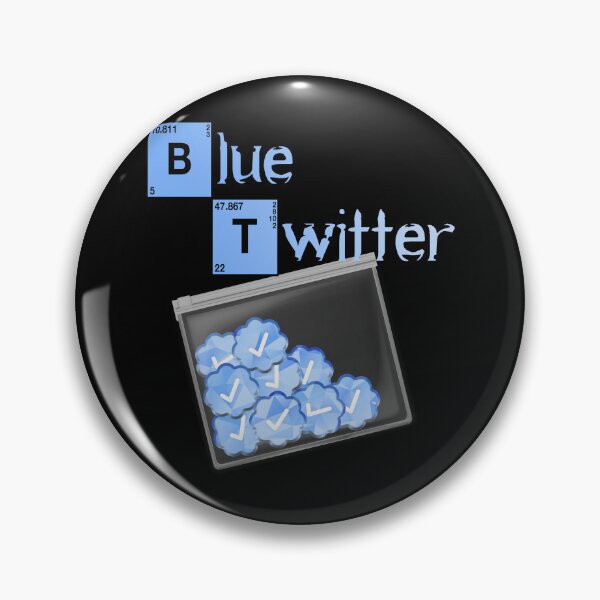 Item preview, Blue twitter meme designed and sold by Chaos-Touch.