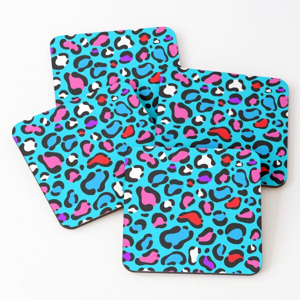 Item preview, Blue Rainbow Leopard Print designed and sold by Unicorn Trainwreck.