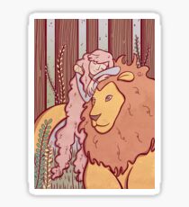 The Singing, Soaring Lark Sticker