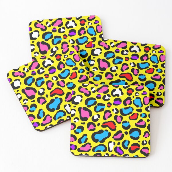 Item preview, Yellow Rainbow Leopard Print designed and sold by Unicorn Trainwreck.