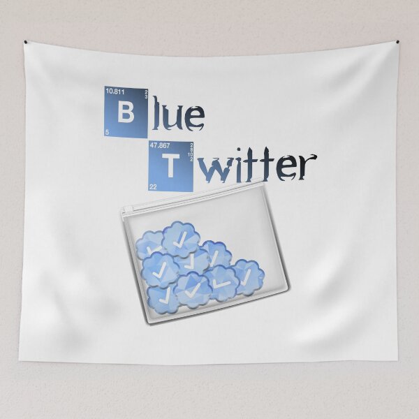 Item preview, Blue verified checkmark meme designed and sold by Chaos-Touch.