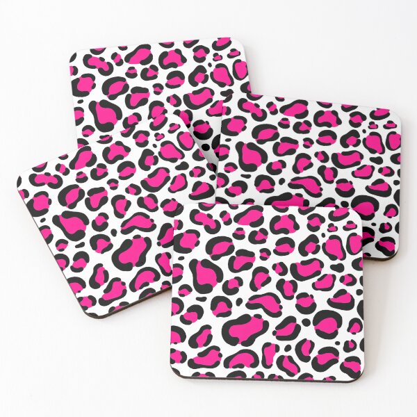 Item preview, Neon Pink Spots Leopard Print designed and sold by Unicorn Trainwreck.