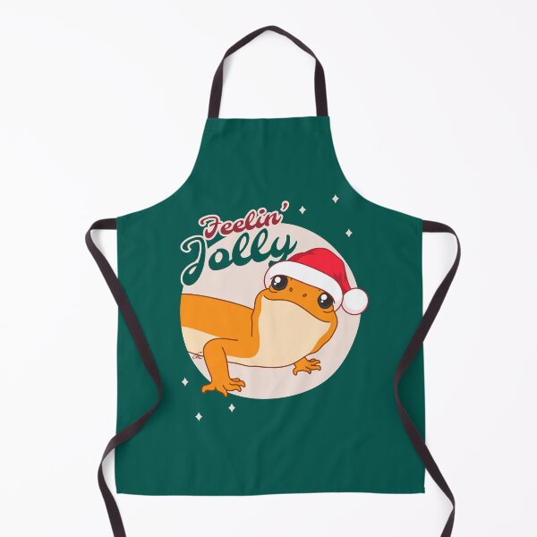 Item preview, Tangerine Leopard Gecko, Christmas Edition! Feelin Jolly! Green BG designed and sold by anacecilia.