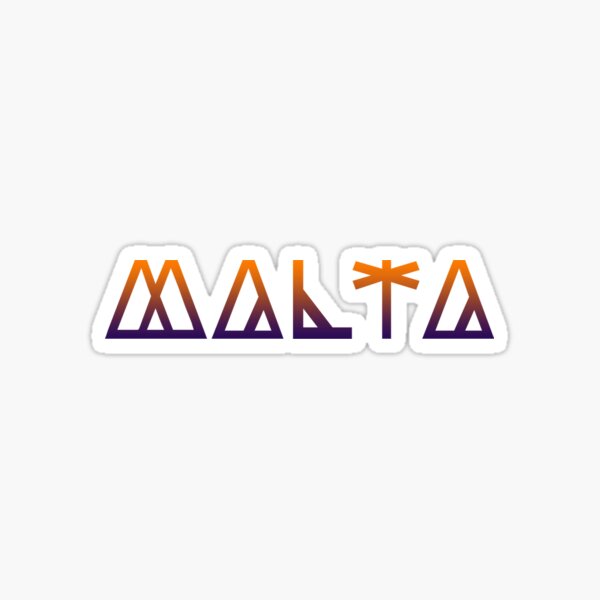 Malta Stickers Redbubble