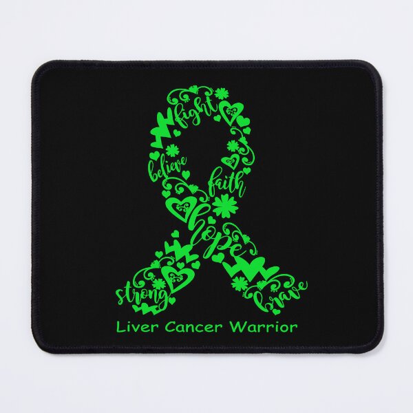 Item preview, Liver Cancer Warrior - Liver Cancer Ribbon Strong Hope Believe Fight Faith Brave designed and sold by CansellBar.