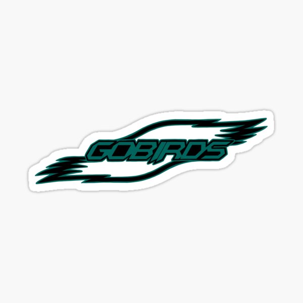 GO BIRDS LOGO' Sticker for Sale by adasiaeli