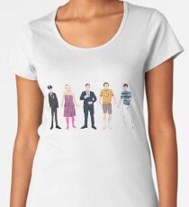 The Many Faces of Jimmy Fallon Women's Premium T-Shirt
