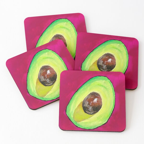 Item preview, pink avocado! designed and sold by janemelyn.