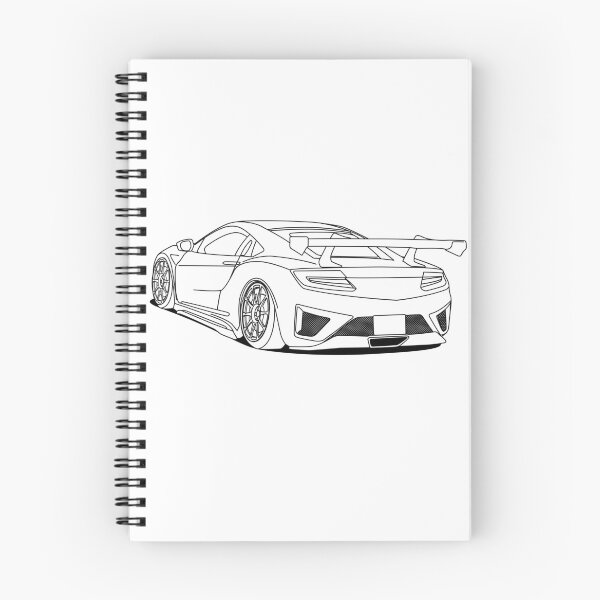 Item preview, Cool JDM sports car white designed and sold by McEvoy Athletic Co.