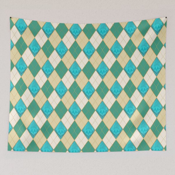 Item preview, genshin: venti argyle pattern designed and sold by Lina Nguyen.