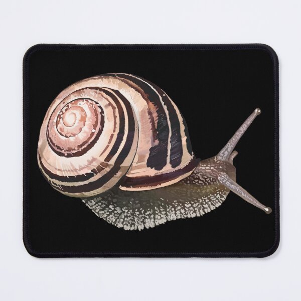 Item preview, White-Lipped Snail / Cepaea hortensi designed and sold by magicae.
