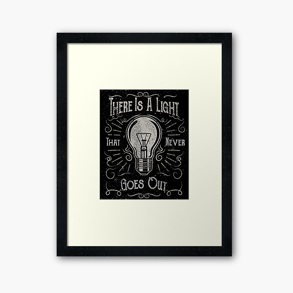 Item preview, There Is A Light That Never Goes Out (black only) designed and sold by ScottCarey.