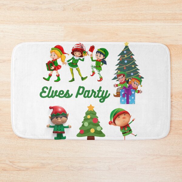 Item preview, elves christmas party designed and sold by LGMmugsdesign.