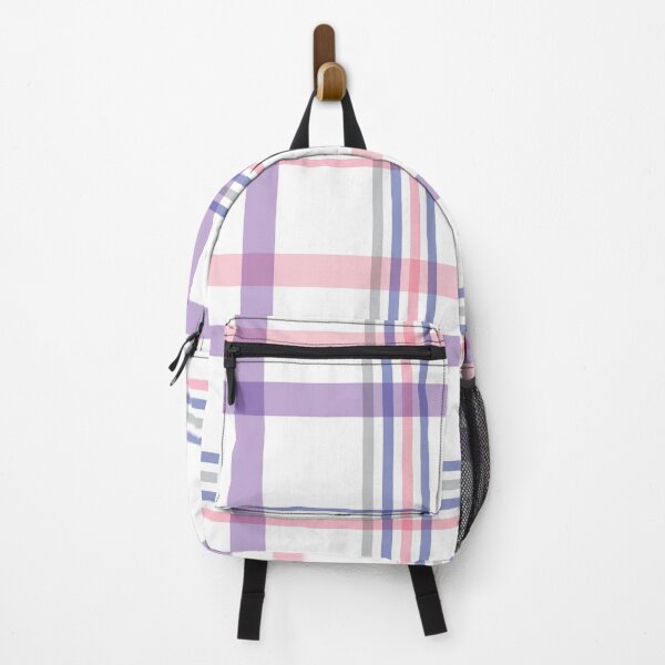Item preview, Retro Valentines Buffalo Purple Style Plaid Pattern designed and sold by SimoCompany.