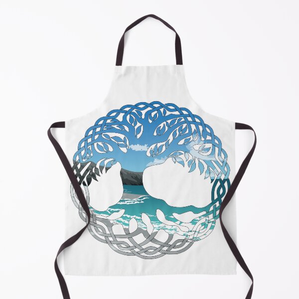Item preview, Along The Ocean Shore Celtic Tree designed and sold by damonasplace.