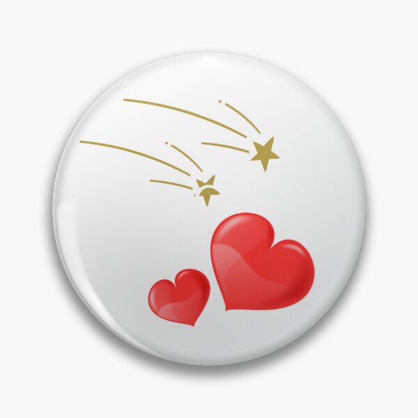 Item preview, Red Hearts and Stars of Love designed and sold by willowncattails.