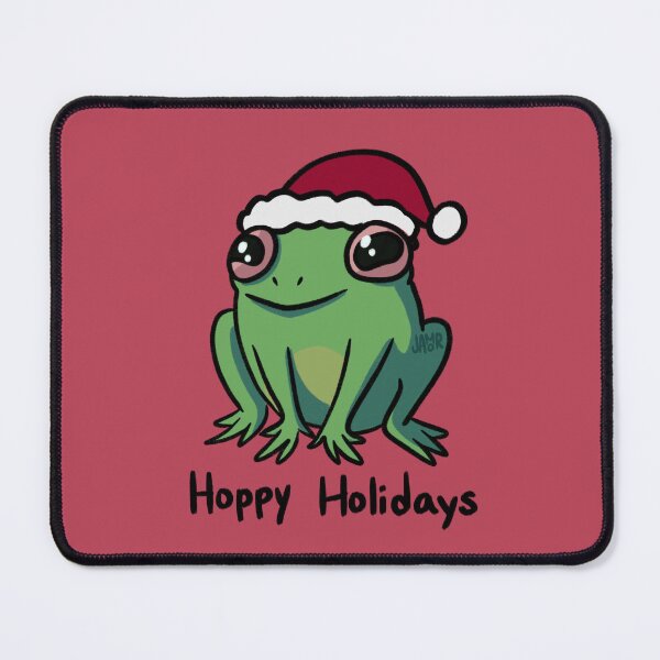 Item preview, Hoppy Holidays Santa Frog designed and sold by jastinamor.