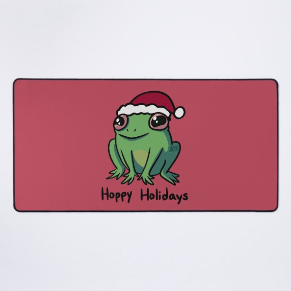 Item preview, Hoppy Holidays Santa Frog designed and sold by jastinamor.
