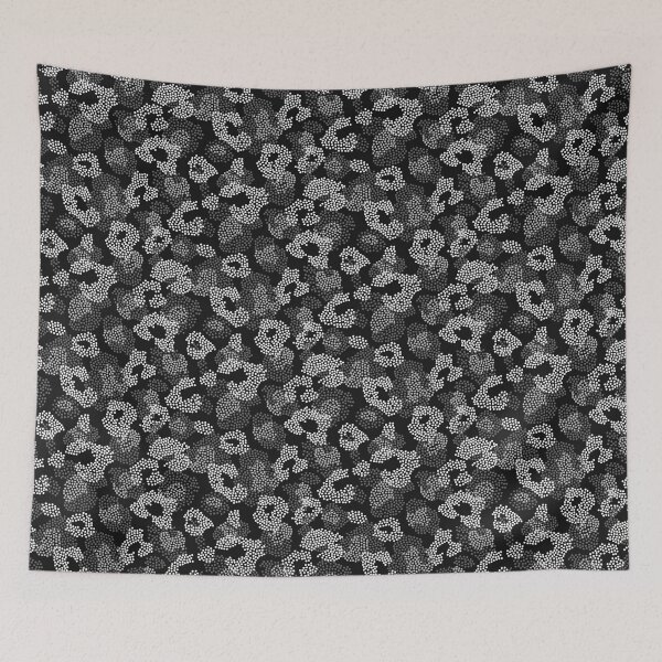 Aperçu de l'œuvre Black Dotted Animal Print créée et vendue par Carolina Diaz.