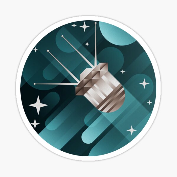 Touching the Moon Sticker