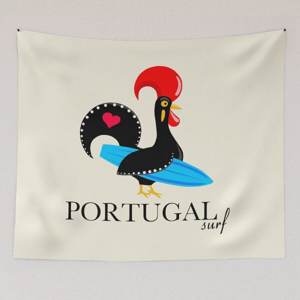 Item preview, Portugal surf rooster  designed and sold by alexandracpinto.