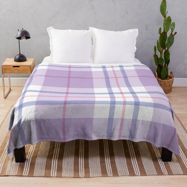 Item preview, Retro Tartan Purple Style Plaid Pattern designed and sold by SimoCompany.