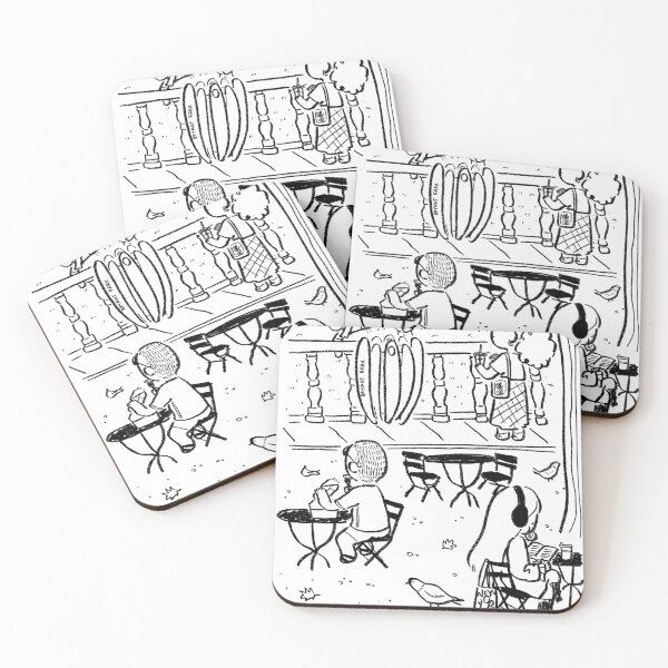 Item preview, Tish.Draws NYC: Bryant Park designed and sold by tishdraws.