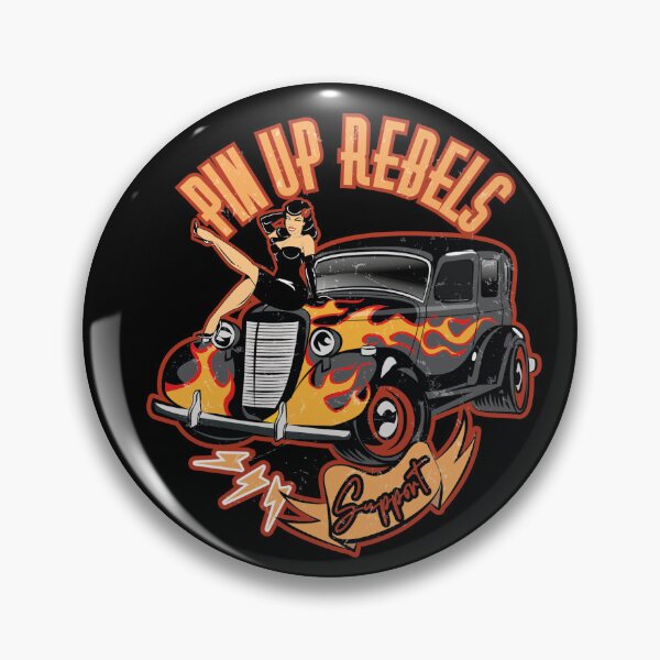Item preview, Rebel Girl Car designed and sold by PinuprebelsClub.