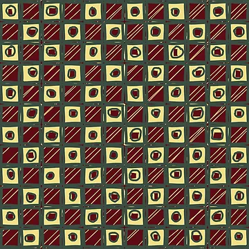 Artwork thumbnail, Abstract Square Pattern by mrtraz