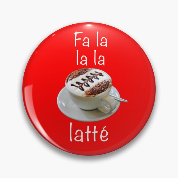 Item preview, Falalalalatte White Lettering designed and sold by thedvguy.