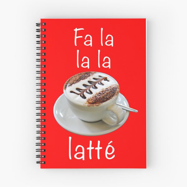 Item preview, Falalalalatte White Lettering designed and sold by thedvguy.