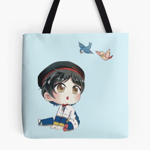 Item preview, Surprised Neige LeBlanche Chibi with Birds designed and sold by Katsuhan かつはん　＜３.