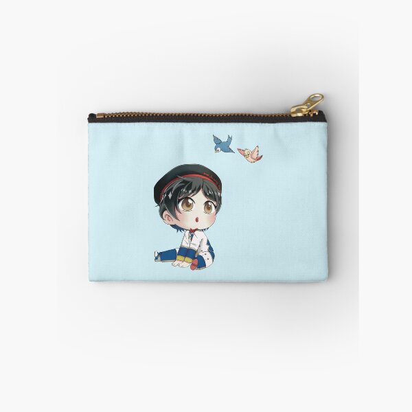 Item preview, Surprised Neige LeBlanche Chibi with Birds designed and sold by Katsuhan かつはん　＜３.
