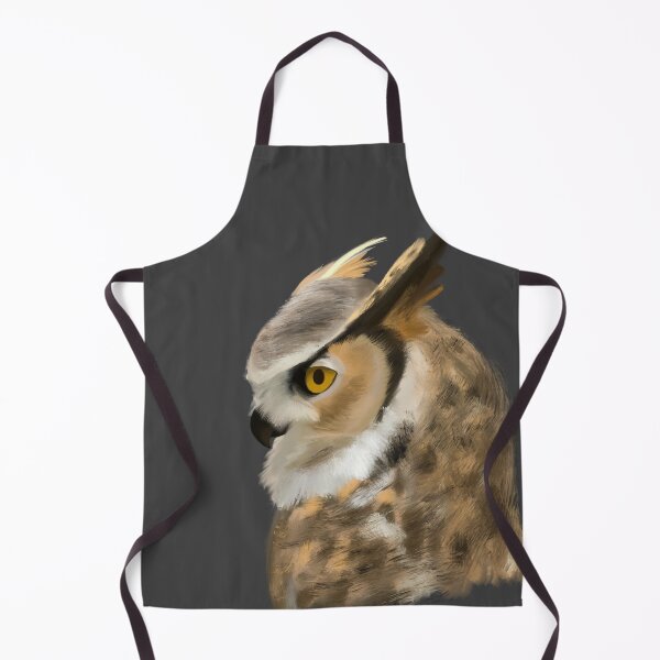 Item preview, Owl Painting solid designed and sold by Hawk’s Designs.