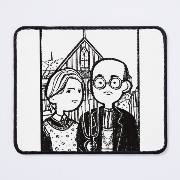 Item preview, Tish.Draws The American Gothic designed and sold by tishdraws.