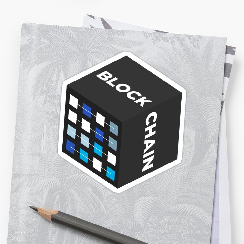 blockchain stickers